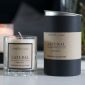 Small luxurious glass with natural soy wax